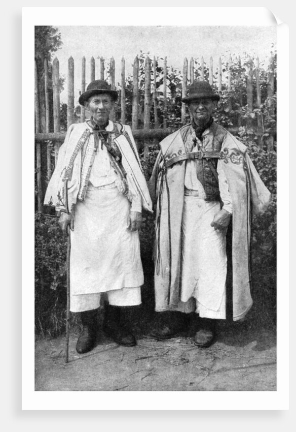 Two men from Krupina, Slovakia by Dr V Sixta