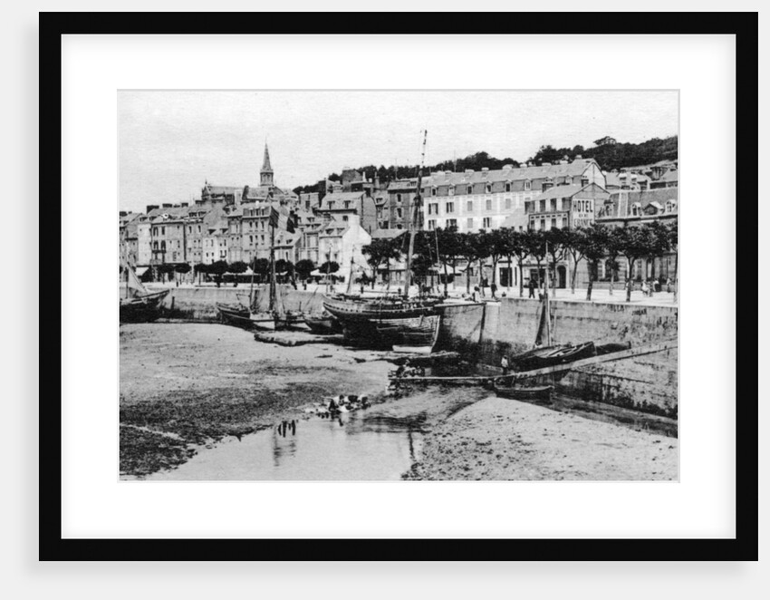 Dockside, Trouville, France by Anonymous