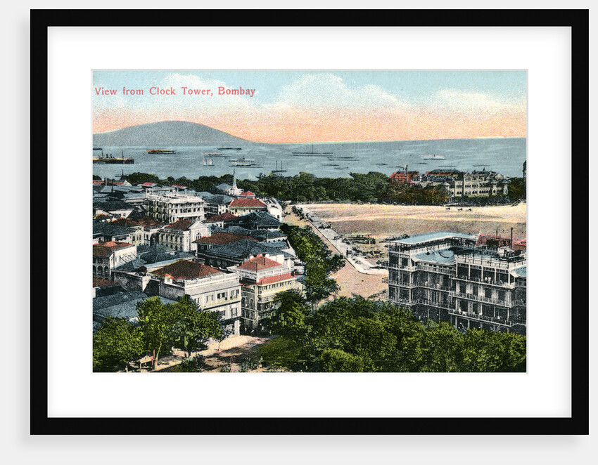 View from the Clock Tower, Bombay, India by Anonymous