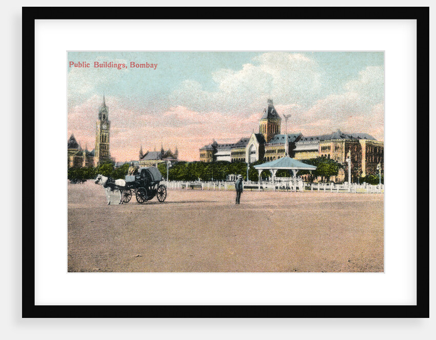 'Public Buildings, Bombay', India by Anonymous