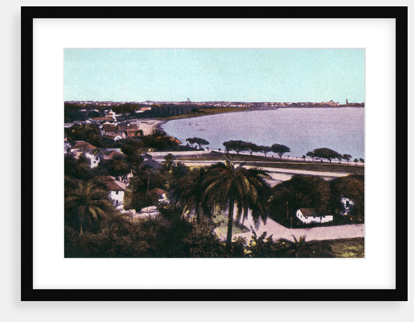 View from Malabar Hill, Bombay, India by Anonymous
