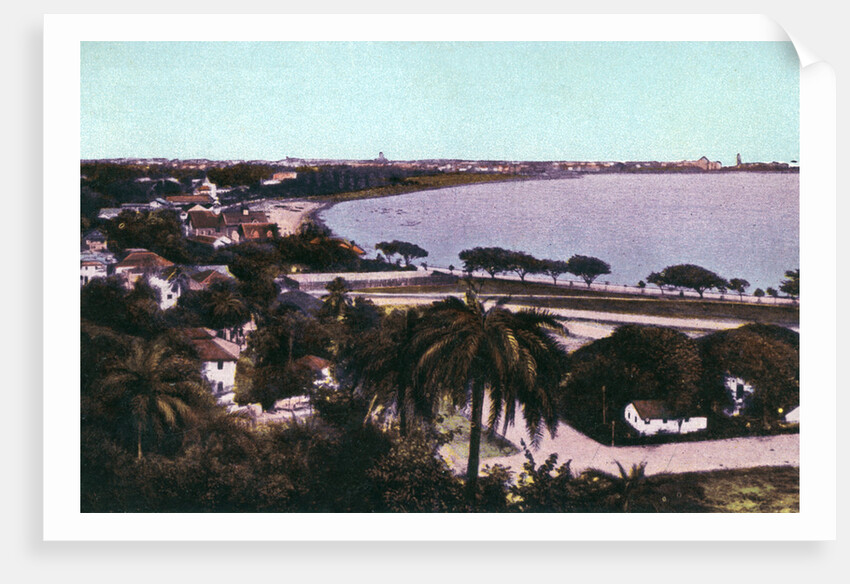 View from Malabar Hill, Bombay, India by Anonymous