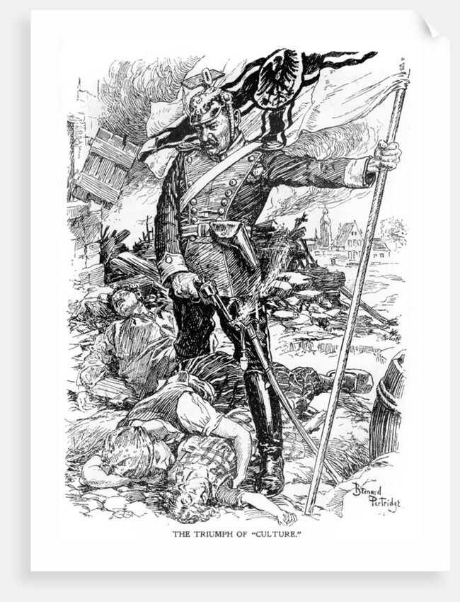 The Triumph of Culture by Bernard Partridge