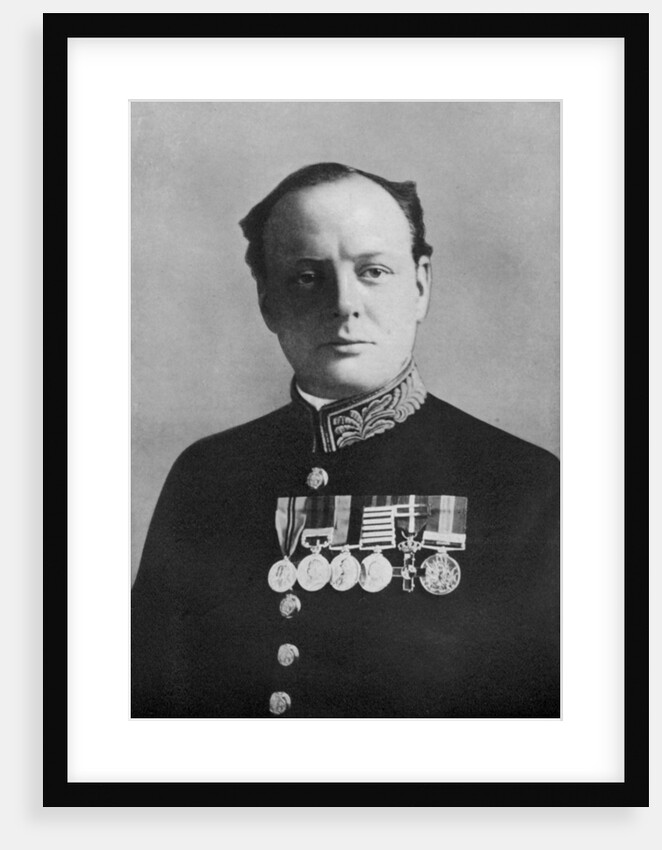Winston Churchill, First Lord of the Admiralty by Elliott & Fry