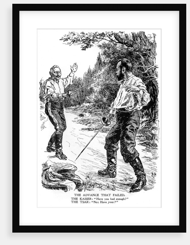 'The Advance that Failed', First World War by Bernard Partridge