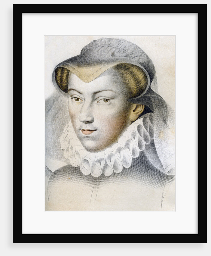 Louise de Lorraine-Vaudémont (1553-1601) by Franz Kellerhoven