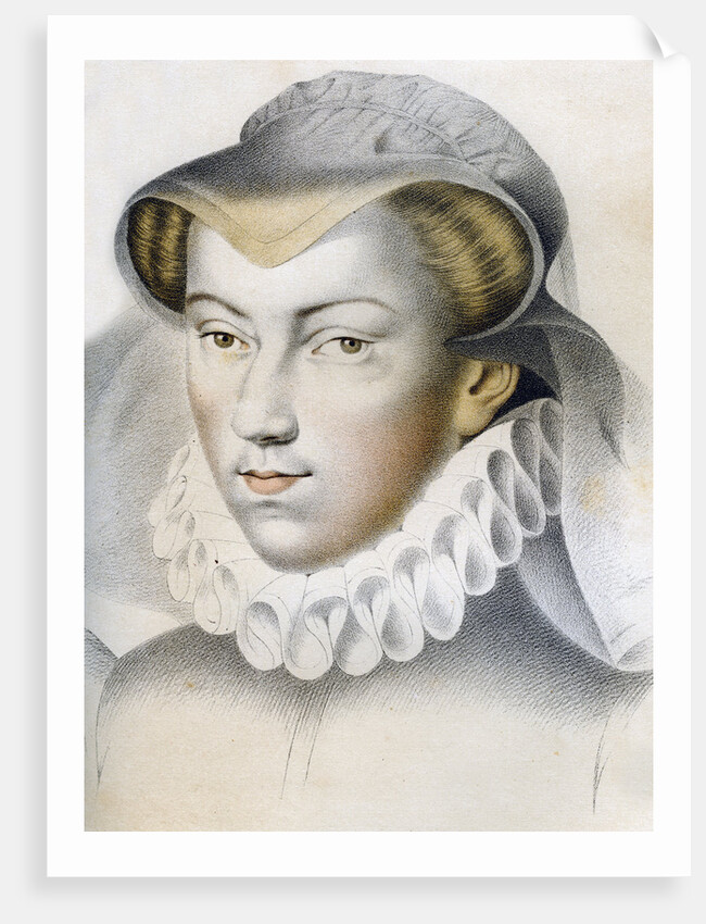 Louise de Lorraine-Vaudémont (1553-1601) by Franz Kellerhoven