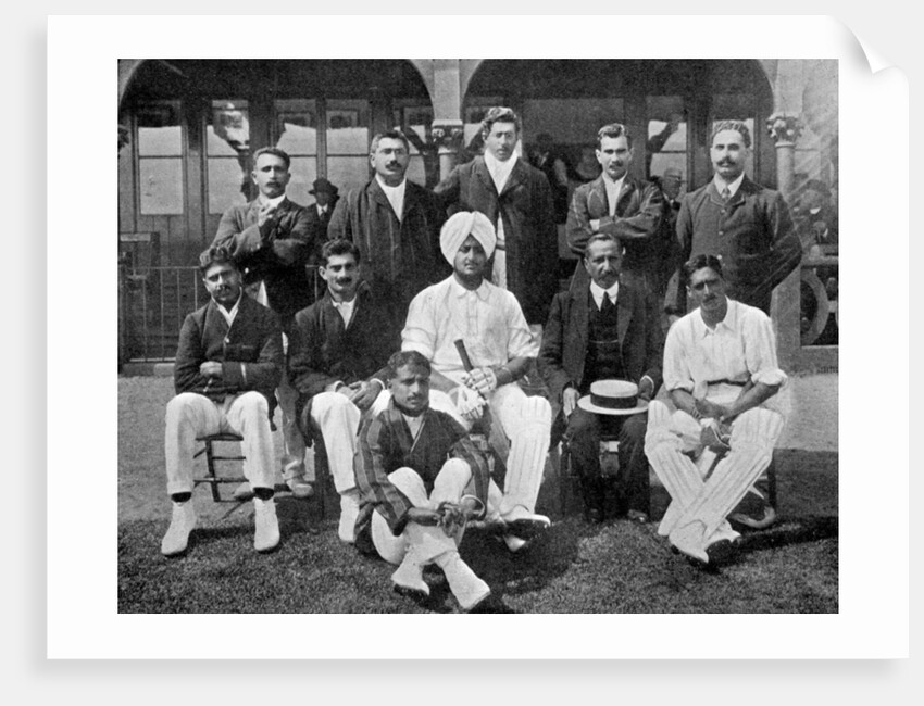 The all-India cricket team of 1911 by Anonymous