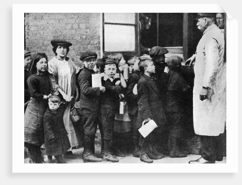Salvation army communal kitchen, Bermondsey, London by Anonymous