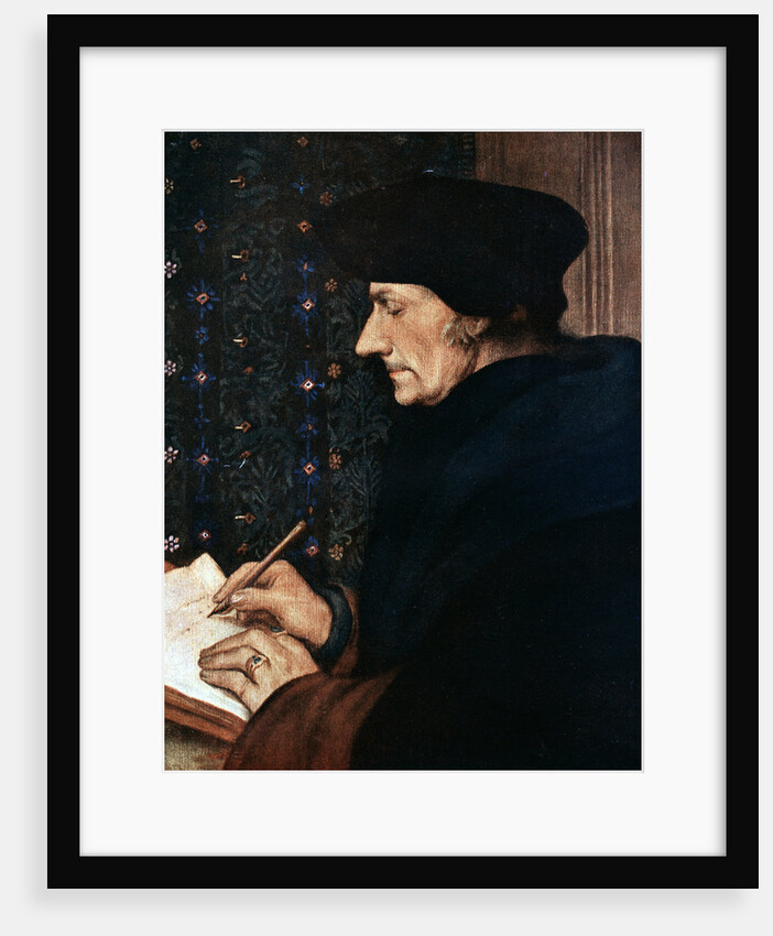 Desiderus Erasmus (1497-1543), Dutch humanist and scholar by Hans Holbein The Younger
