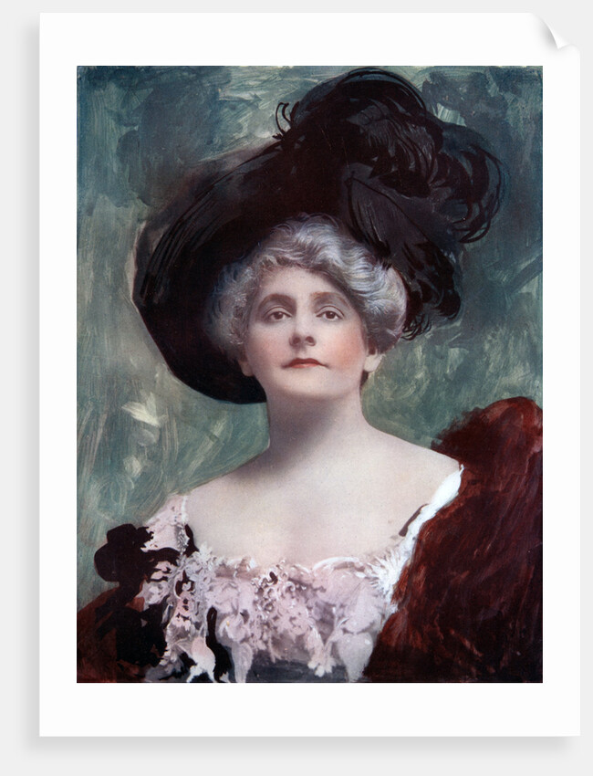 Cecil Raleigh (1856-1914), English actress by Fellows Willson