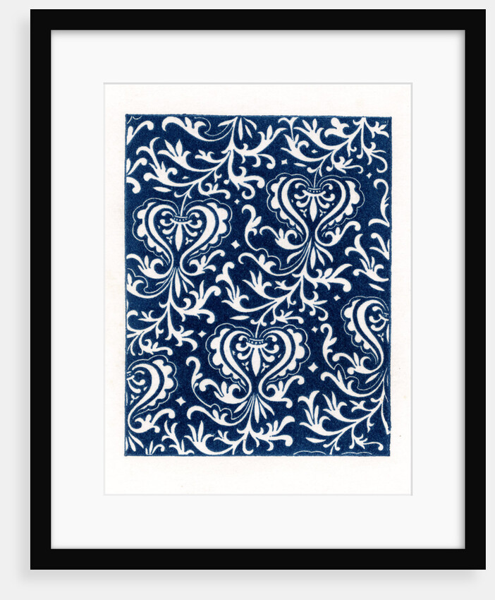 A fabric pattern by Anonymous