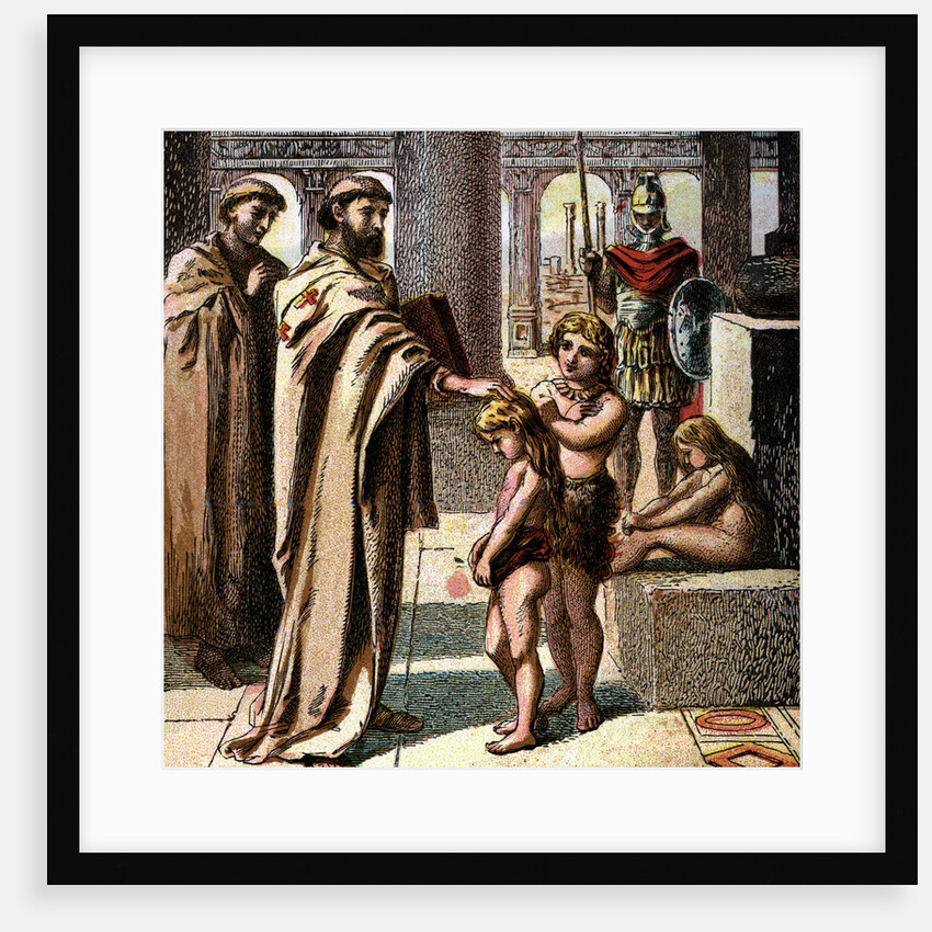The Pope and the Saxon Children by Anonymous