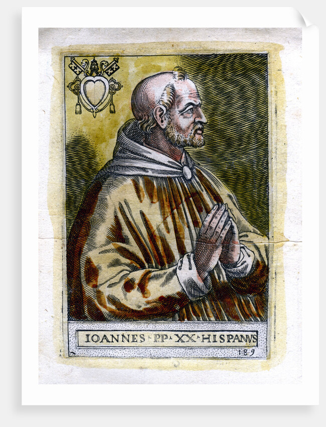 Pope John XXI (1215-1277) by Anonymous