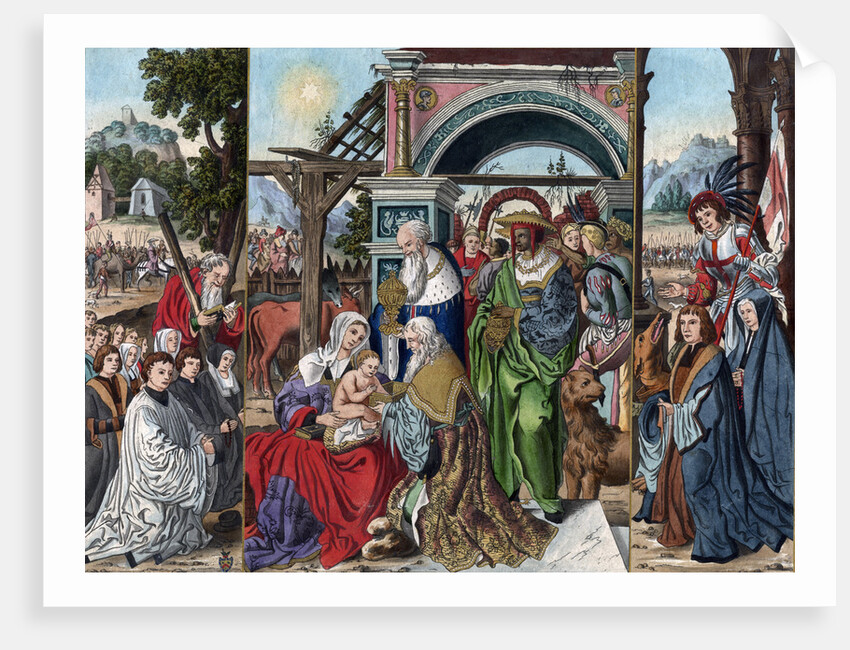 The Adoration of the Magi by Anonymous