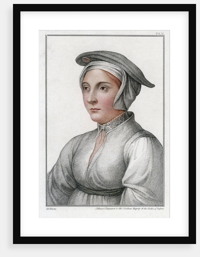 Portrait of a woman by J Minasi