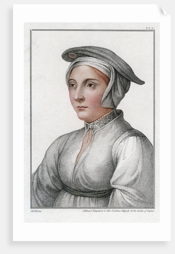 Portrait of a woman by J Minasi