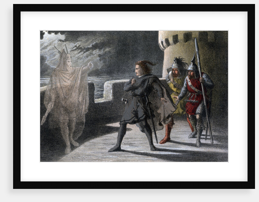 A scene from Macbeth by Anonymous