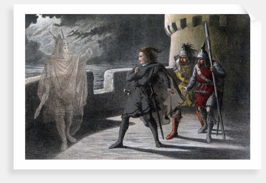A scene from Macbeth by Anonymous