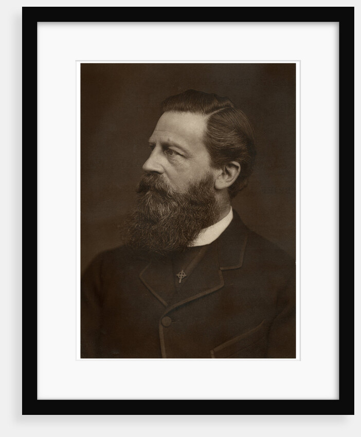 Portrait of a bearded man by Anonymous