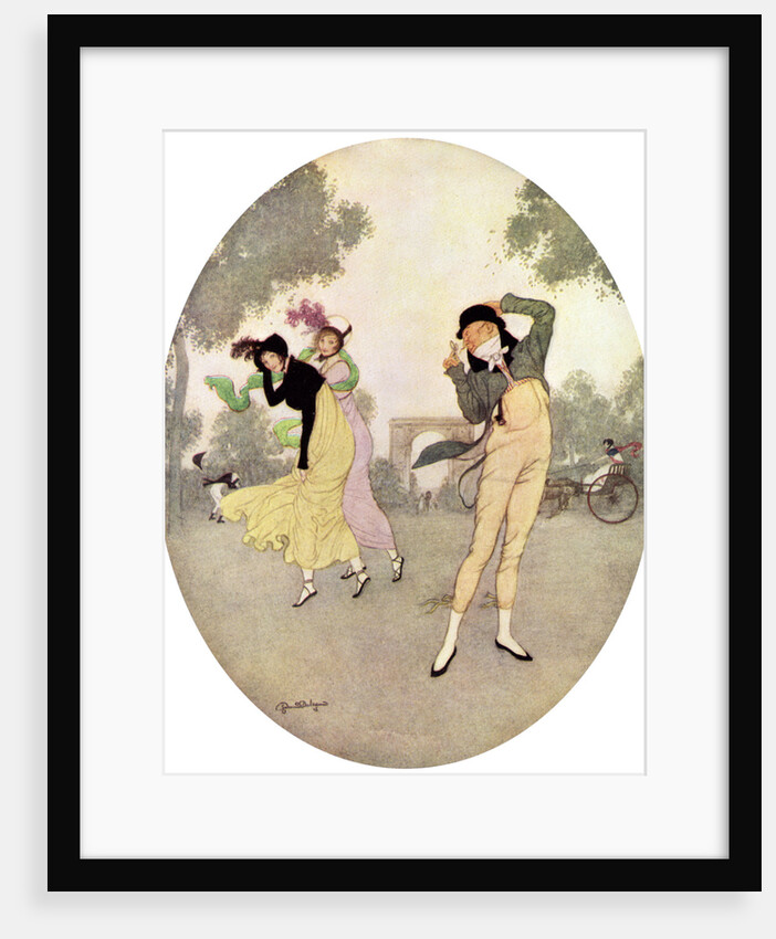 What do you Think of Young Rouselle? by Edmund Dulac