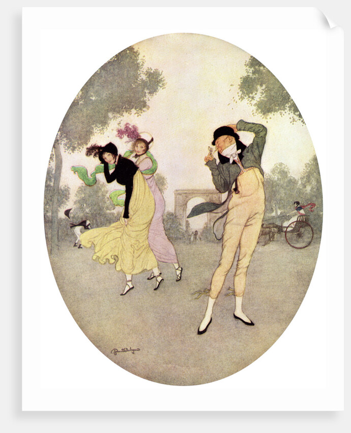 What do you Think of Young Rouselle? by Edmund Dulac