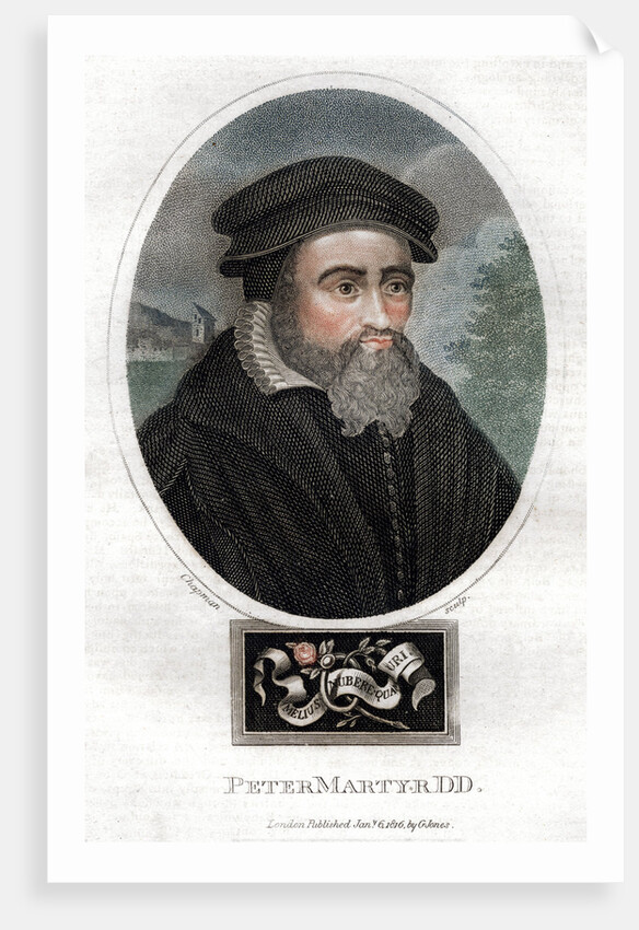 Pietro Martire Vermigli (1499-1562), Italian theologian by Chapman & Co
