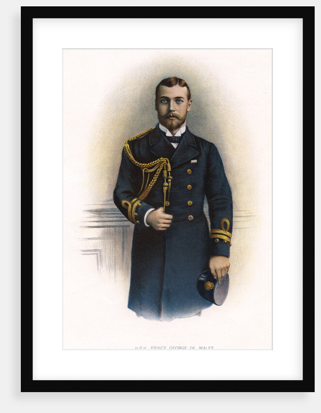 The Prince of Wales, the future King George V by JS Virtue