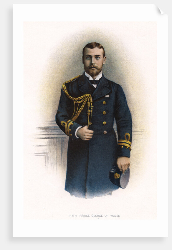 The Prince of Wales, the future King George V by JS Virtue