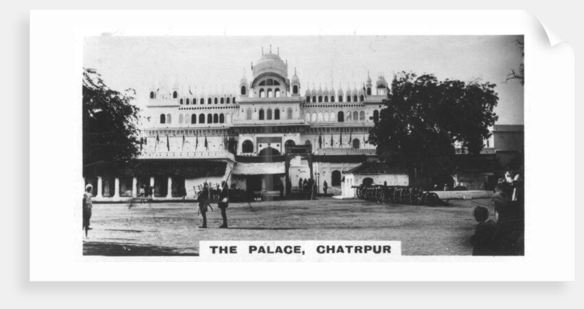 The palace of Chattarpur, India by Anonymous