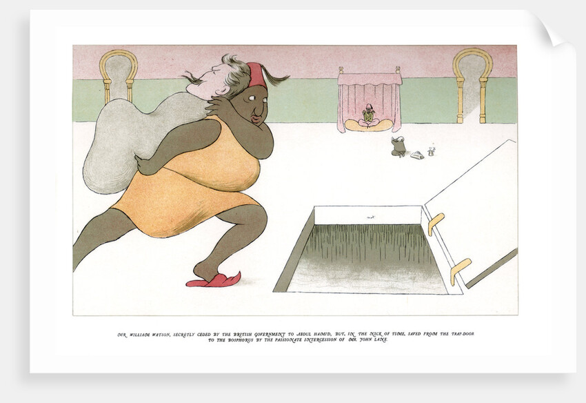 Sir William Watson (1858-1935), English poet by Max Beerbohm