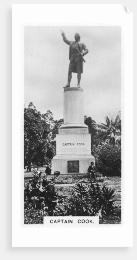 Captain Cook's statue, Australia by Anonymous