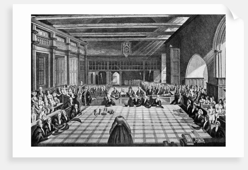 Presentation of sheriffs at Westminster, London by Anonymous