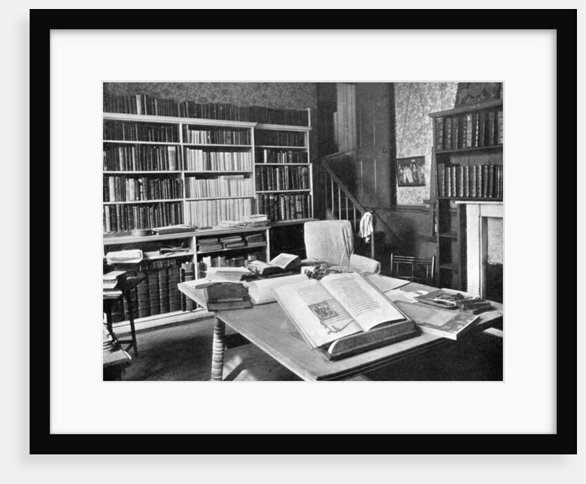 William Morris's study, Kelmscott Manor, Kelmscott, Oxfordshire by Anonymous
