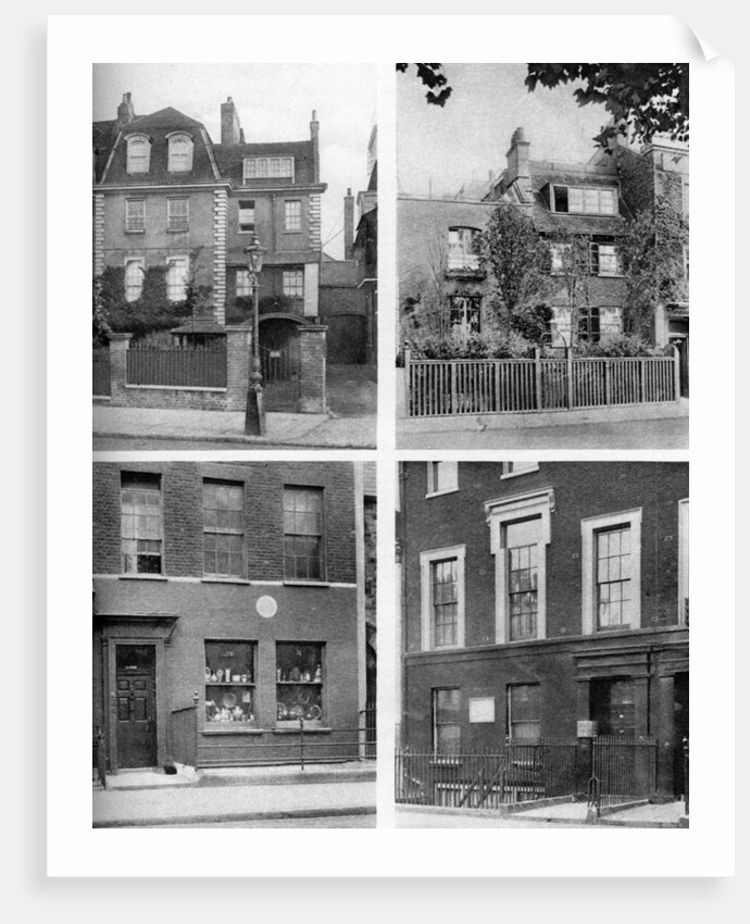 Homes of famous painters, London by Whiffin
