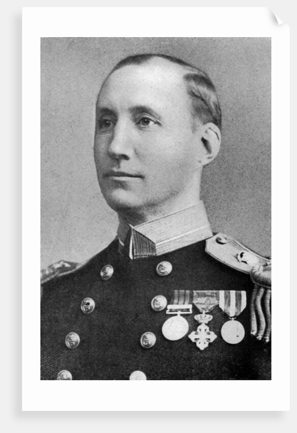 Commander Sir Charles R Blane, British sailor by Anonymous