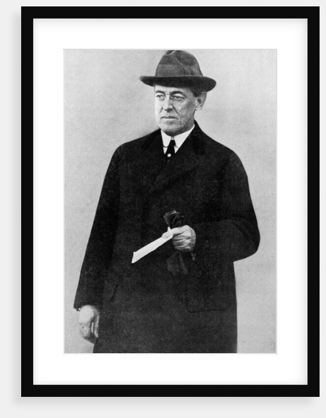President Woodrow Wilson, First World War by Anonymous