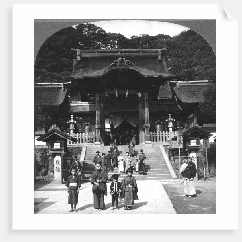 Osua Temple, Nagasaki, Japan by BL Singley