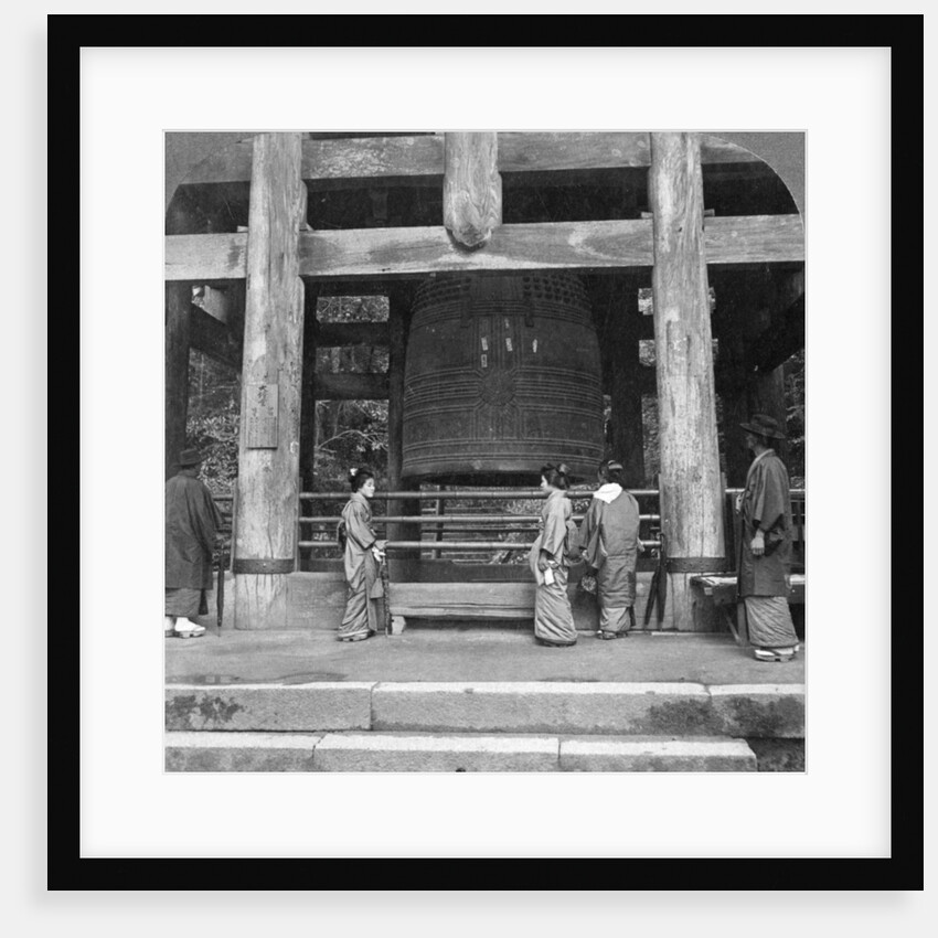 The great bell of Chion-in Temple, Kyoto, Japan by Underwood & Underwood