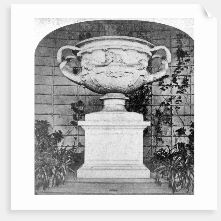 The Warwick Vase, Warwick Castle, Warwick, Warwickshire by Anonymous