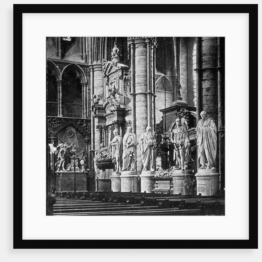 Statesman's Corner, Westminster Abbey, London by Anonymous