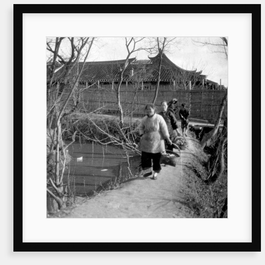 Villagers in Shanghai, China by J Dearden Holmes