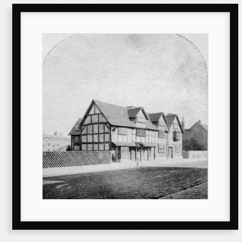 William Shakespeare's house, Henley Street, Stratford-upon-Avon, Warwickshire by Anonymous