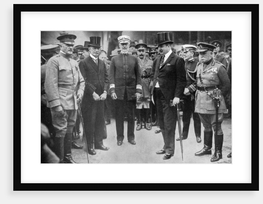 General Pershing arriving at Liverpool by Anonymous