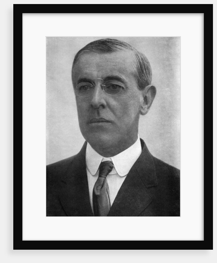 Woodrow Wilson, American president by Pash