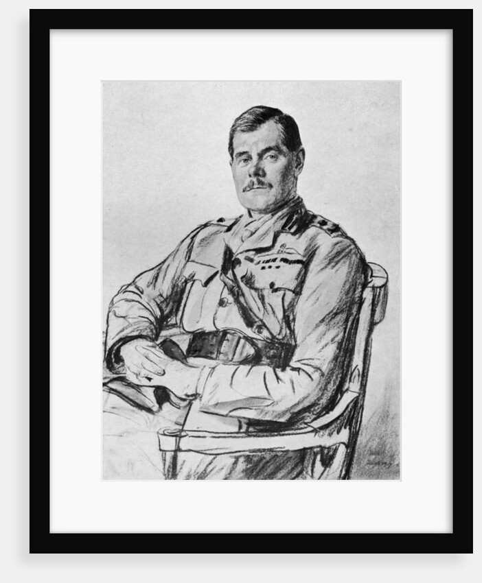 Major-General Sir HM Trenchard, British military commander by Francis Dodd