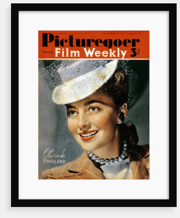 Olivia de Havilland (b1916), American actress by Anonymous