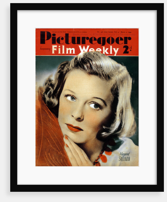 Margaret Sullavan (1909-1960), American actress by Anonymous