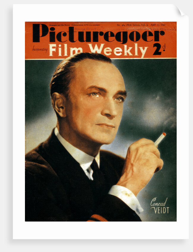 Conrad Veidt (1893-1943), German actor by Anonymous