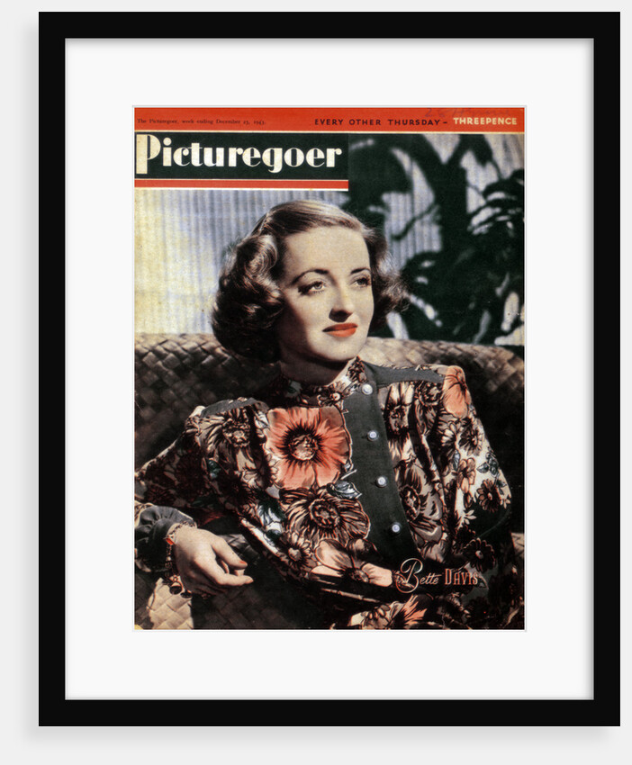Bette Davis (1908-1989), American actress by Anonymous